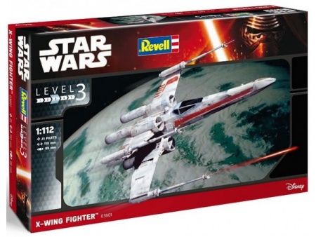 03601 Звездные войны Истребитель X-Wing Revell