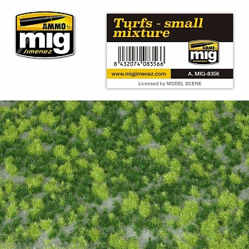 AMIG8356 Ammo Mig Основание для диорамы TURFS - SMALL MIXTURE