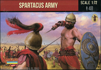 72M077ST Фигуры Spartacus Army 1/72 Strelets, 1/72