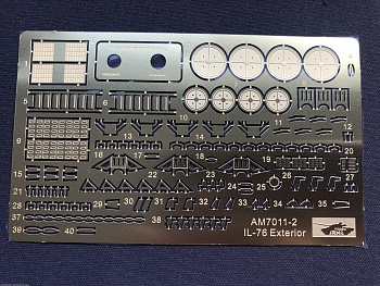 AM7011-2 Фототравление для Ил-76. Экстерьер (Не для свободной продажи)