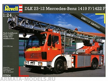 07504RE Пожарная машина  DLK 23-12 Mercedes-Benz 1419/1422 Limited Edition