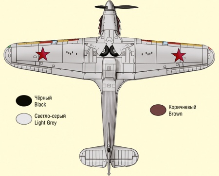 48024 Истребитель Харрикейн I  Советские ВВС ARK model