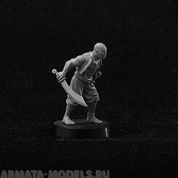 BV-mgng Игровая миниатюра  Mganga, black bodyguard Мганга, черный телохранитель