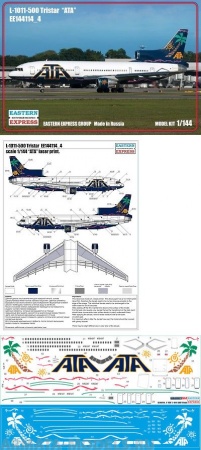 ЕЕ144114_4  Авиалайнер L-1011-500 Tristar ATA Восточный экспресс