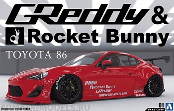 05093 Toyota 86 '12 GReddy & Rocket Bunny Enkei Ver.