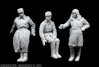 3059STAL Russian Tank Crew 3 figures