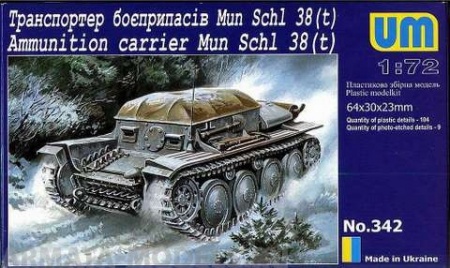 Ammunition carrier Mun Schl 38(t) UM
