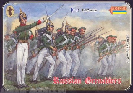 72039ST Фигуры Crimean Russian Grenadiers Strelets
