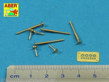 ABR-35-L-199  Дополнения для  Armament for British WWI Medium Tank Mk.A Whippet 8mm Hotchkiss m.1909 x 4pcs. универсальный набор 1/35