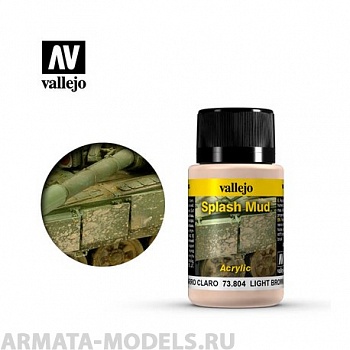 V-73804 Weathering Effects. Брызги грязи светло-коричневые б.40 мл