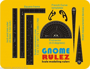 TW001 Scale Modeling Ruler Set