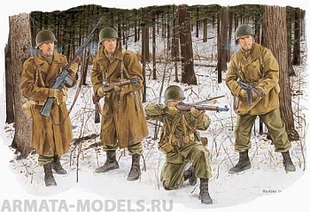 6163Д Солдаты US 101st Airborne Division, Bastogne 44