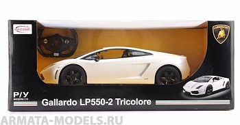 52700 Машина р/у Lamborghini Gallardo LP550-2, 2 цвета (работает от аккумулятора)