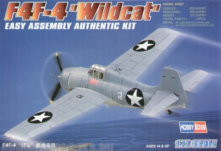 80220 Самолет F4F-4 Wildcat Hobby Boss