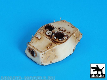 BDT72022  King Tiger turret 1/72