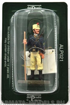 ALP021 Фигура Artigliere da Montagna 1887, 1/32 Del Prado