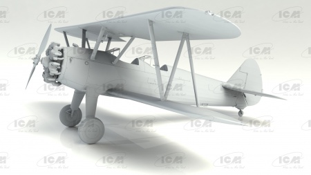 32051 Stearman PT-17 с американскими кадетами ICM