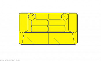 AM35101 Маска окрасочная для 233014 Тигр Звезда