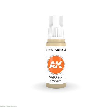 AK11008 Краска акриловая Grimy Grey 17ml