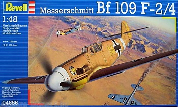 04656 Самолет Истребитель Messerschmitt Bf109 F-2/4, немецкий