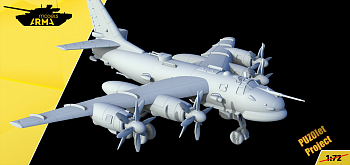 AM0016 Советский бомбардировщик «Мишка» 95